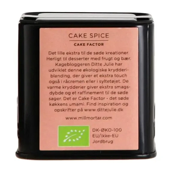 Cake Factor Mill & Mortar 50 g økologisk